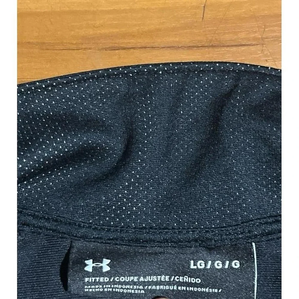 Mens Under Armour Fitted Full Zip Performance Active Athletic Pocket Jacket